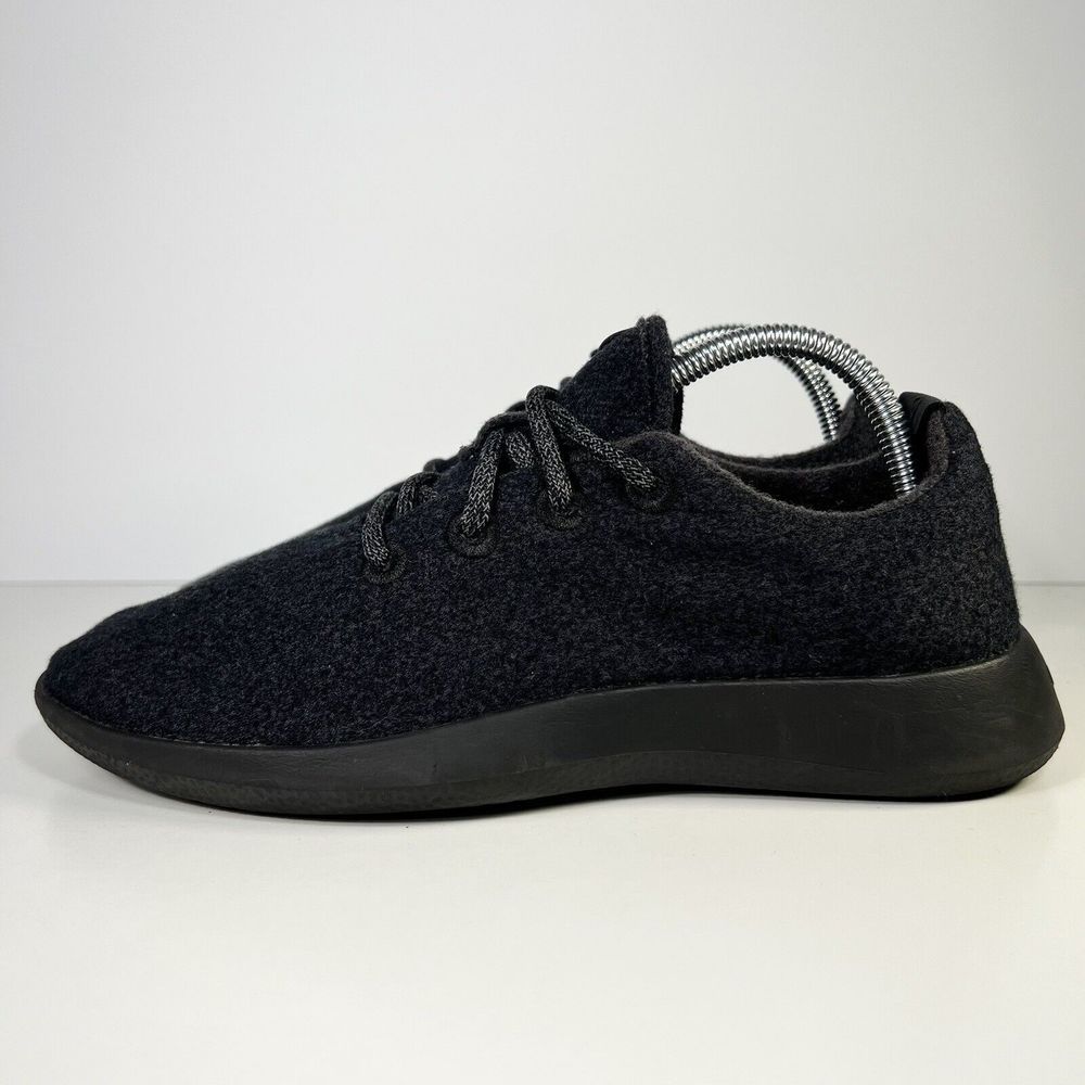 Allbirds WR Wool Runners Women’s Size 9 Triple Black Athletic Shoes Lace Up
